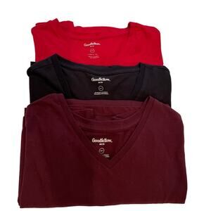 Goodfellow&Co  Polo Shirt stripped Men Sz XXL slightly used